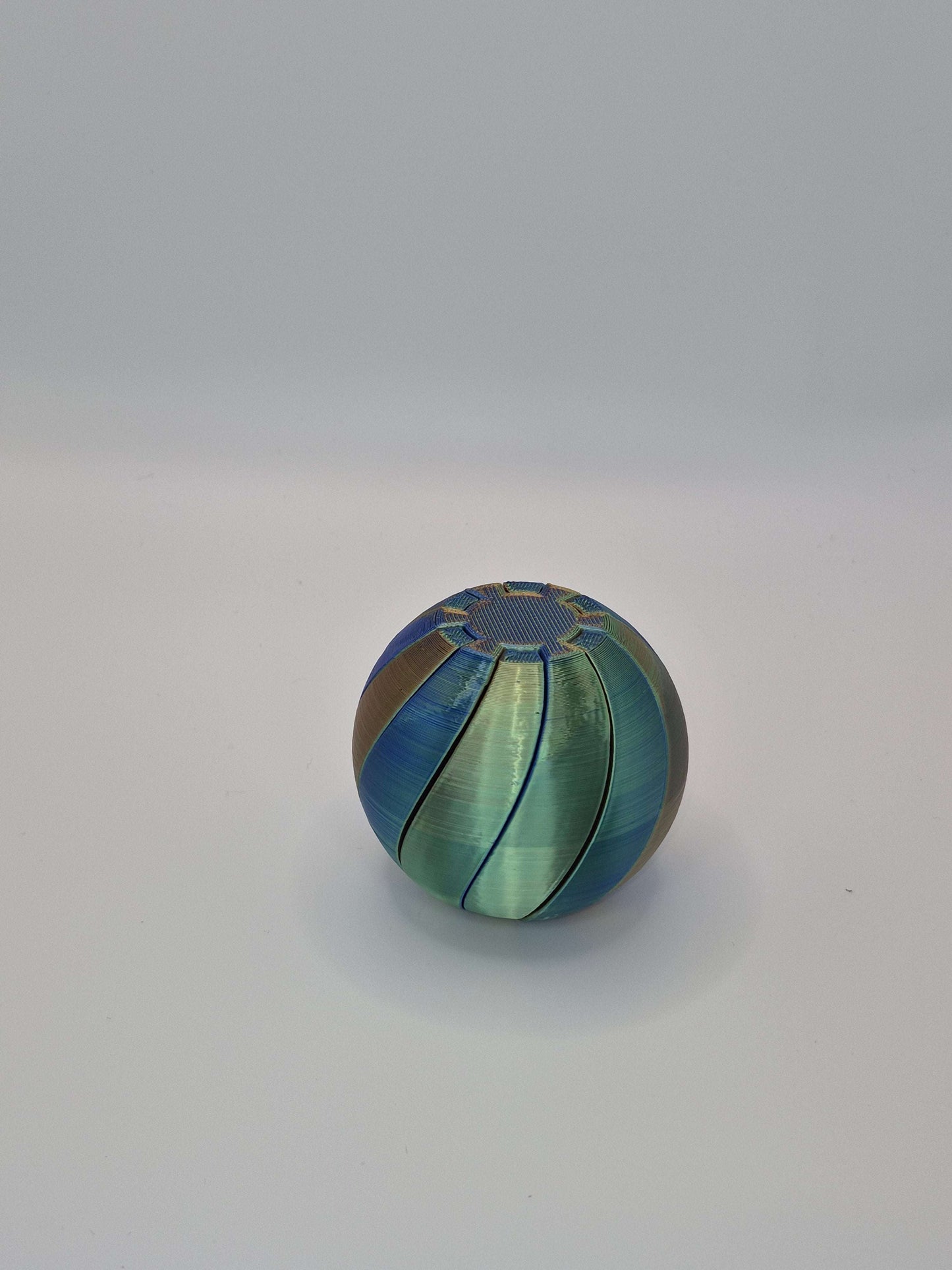 Twisted Spiral Fidget Sphere - Toys Decor & More
