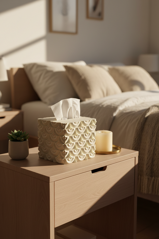 Scale Tissue Box Cover