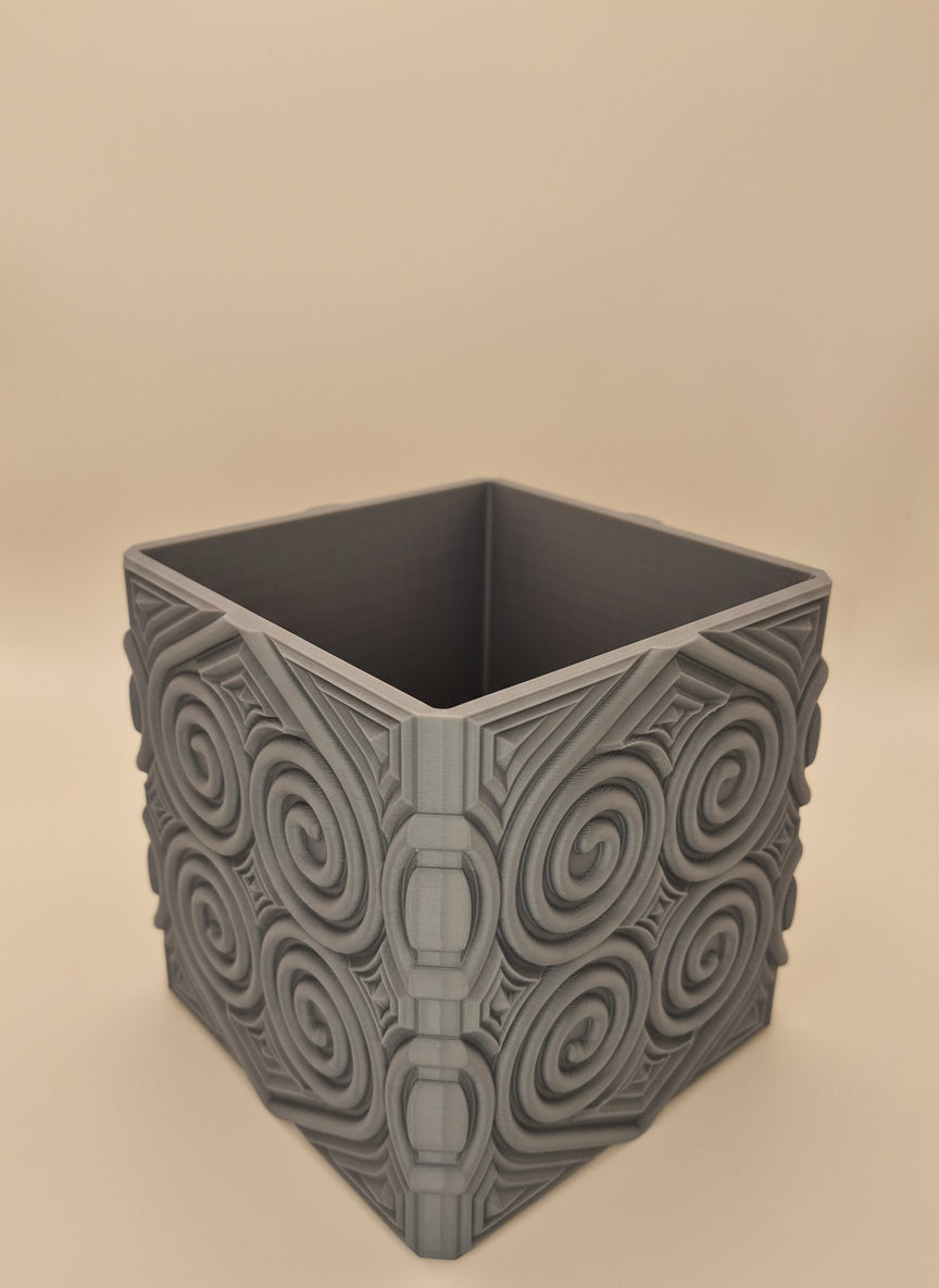 Heart Swirl Tissue Box Cover - Toys Decor & More