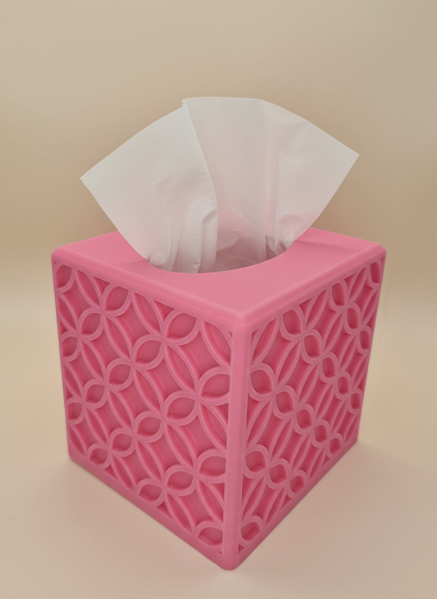 Circle Tissue Box Cover - Toys Decor & More