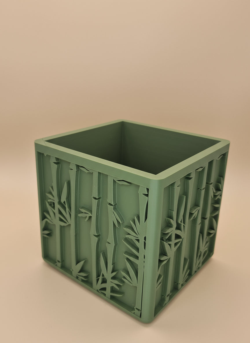 Bamboo Tissue Box Cover - Toys Decor & More