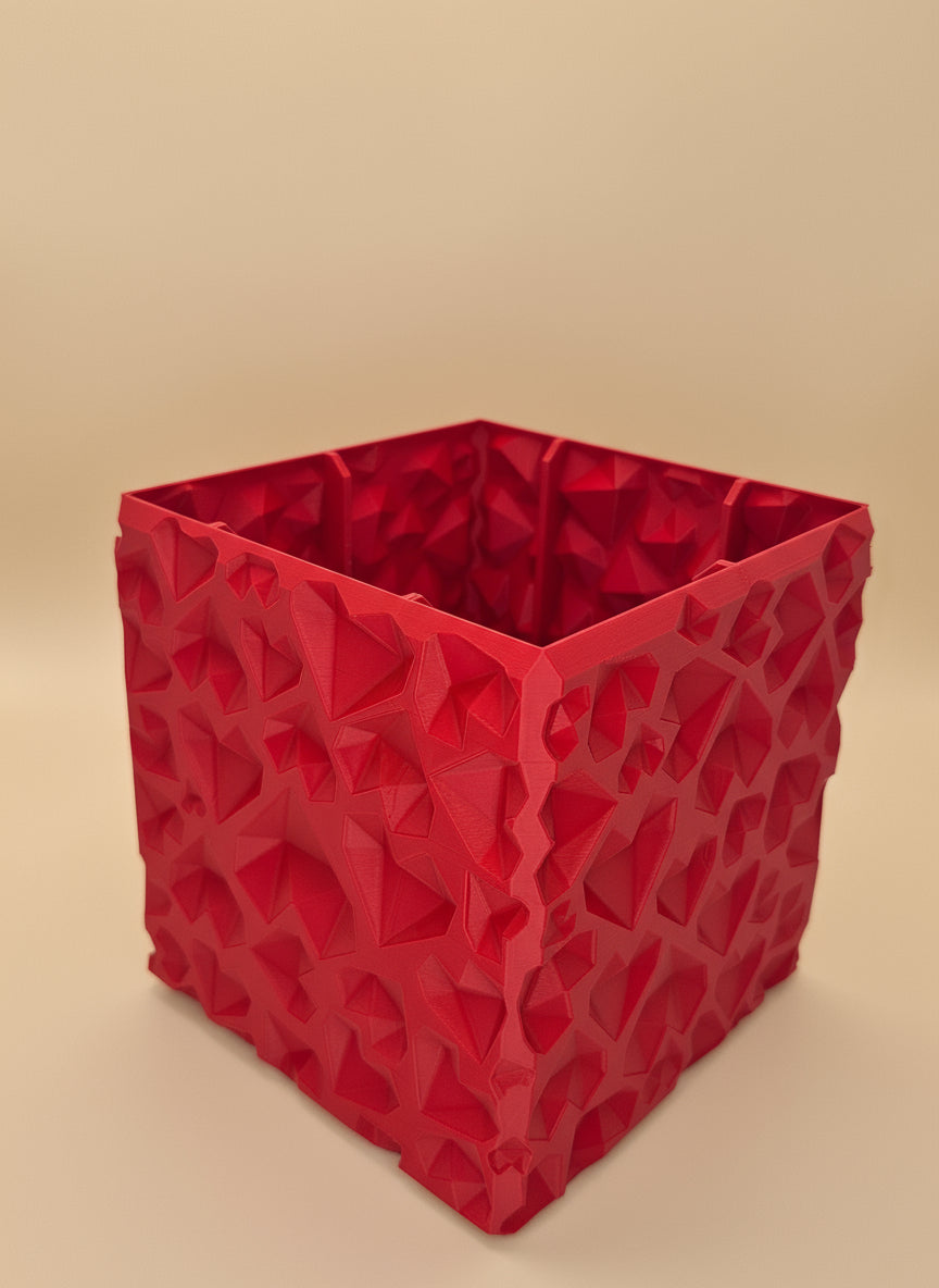 Heart Tissue Box Cover - Toys Decor & More
