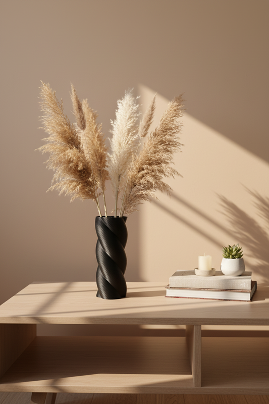 Trefoil Style Standing Vase