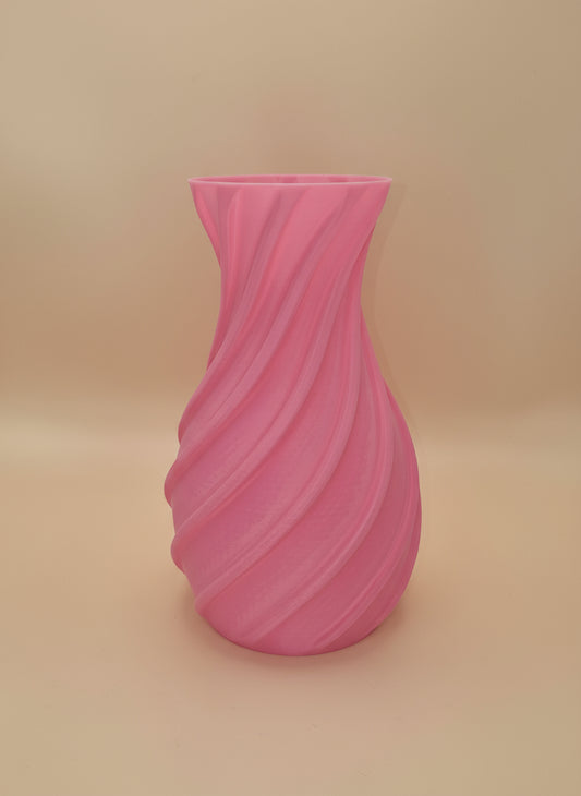 Simple Spiral Curved Vase - Toys Decor & More