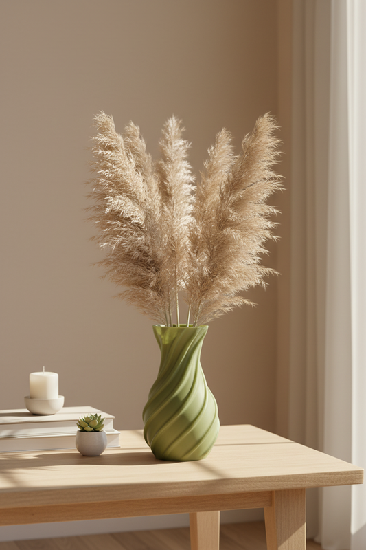 Simple Spiral Curved Vase