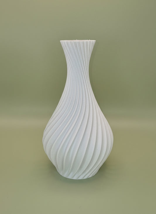Elegant Spiral Curved Vase - Toys Decor & More