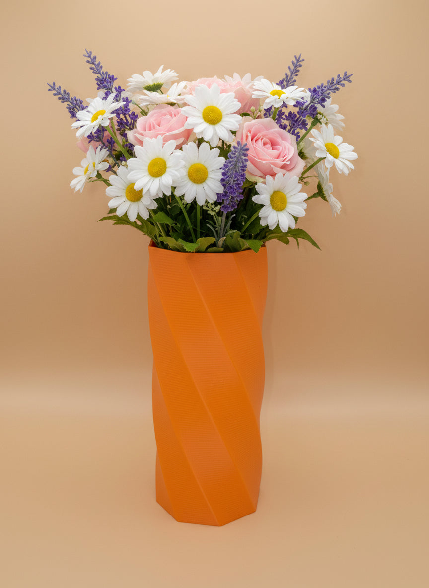 Octagonal Style Standing Vase - Toys Decor & More