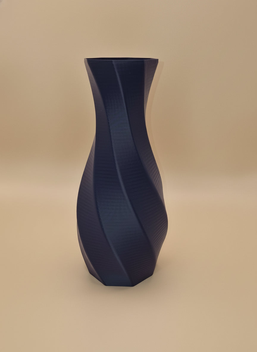Octagonal Style Curved Vase - Toys Decor & More