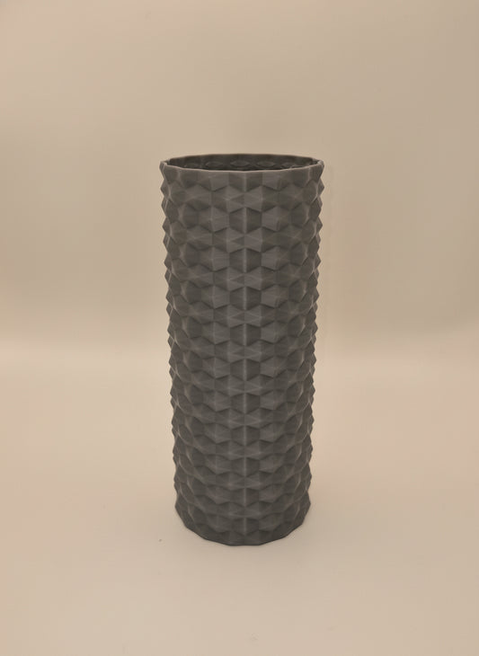 Hex Surface Pattern Standing Vase - Toys Decor & More
