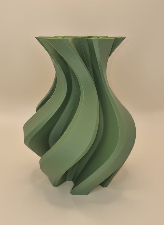 Twisted Asterisk Curved Vase - Toys Decor & More