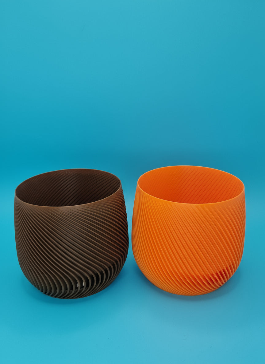 Spiral Style Starter Planter with Drainage - Toys Decor & More