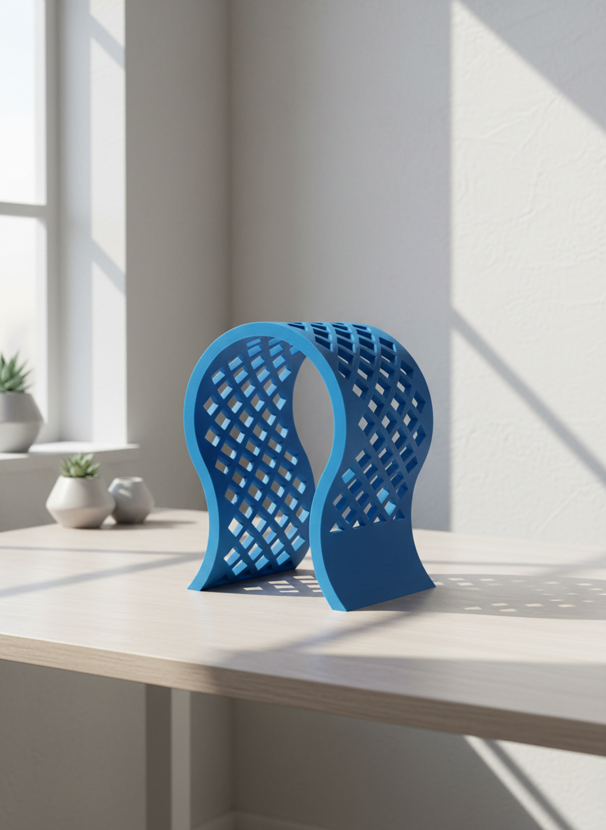 Diamond Pattern Desk Headphone Stand - Toys Decor & More