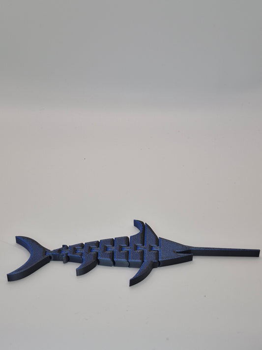 Articulated Swordfish Toy