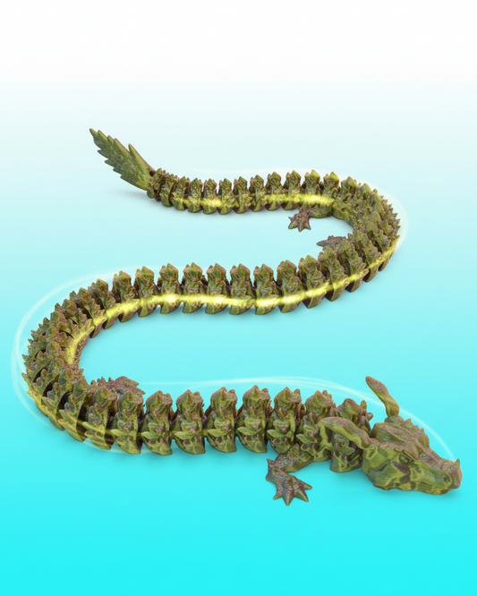 Articulated Scaled Dragon Toy