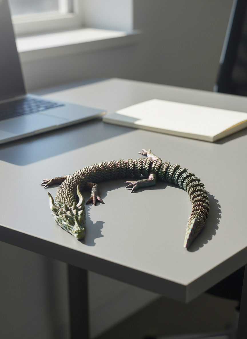 Articulated Nature Dragon Toy - Toys Decor & More