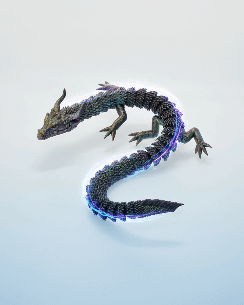 Articulated Nature Dragon Toy - Toys Decor & More