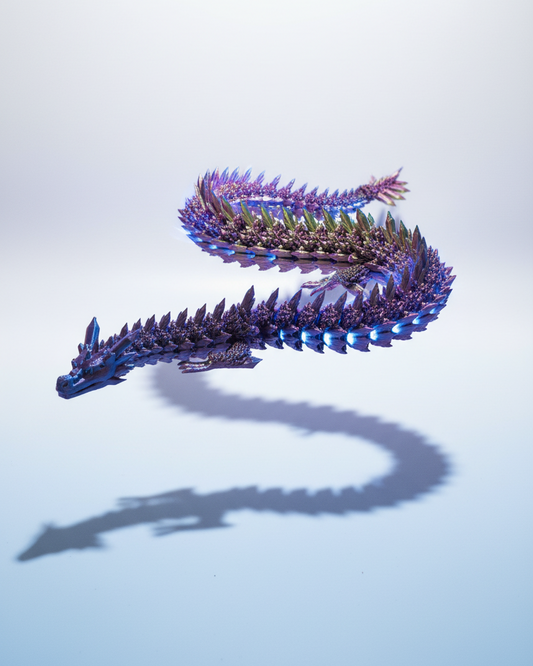Articulated Crystal Dragon Toy