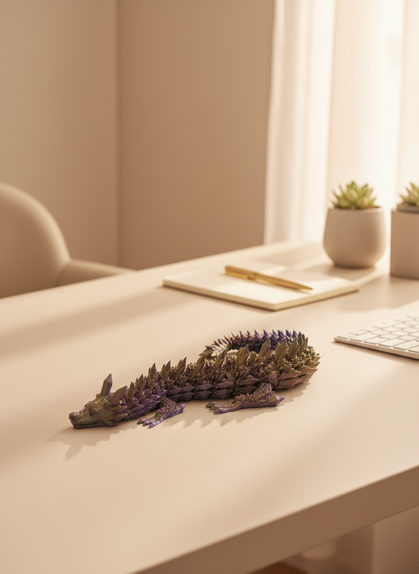 Articulated Crystal Dragon Toy - Toys Decor & More