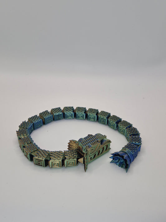 Articulated Quetzalcotl Dragon Toy
