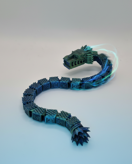 Articulated Quetzalcotl Dragon Toy
