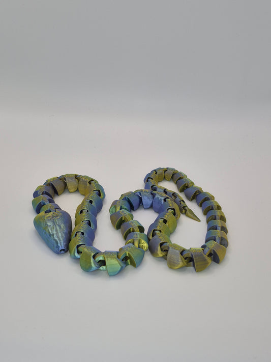 Articulated Smooth Serpent Toy