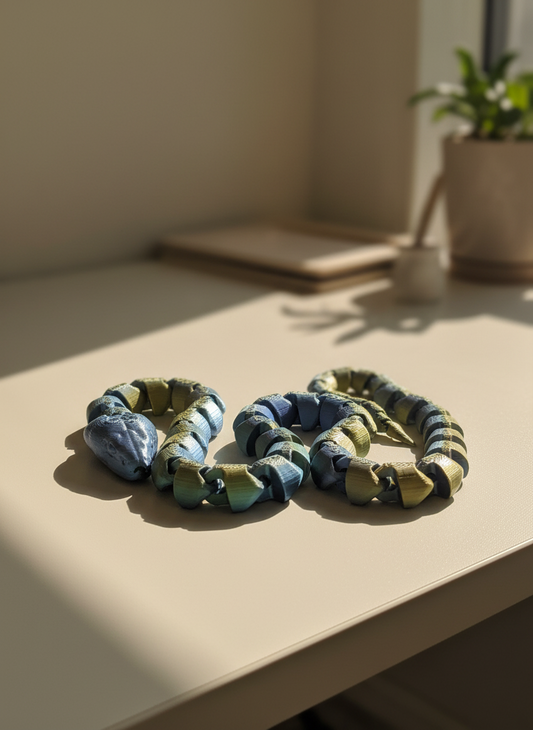 Articulated Smooth Serpent Toy - Toys Decor & More