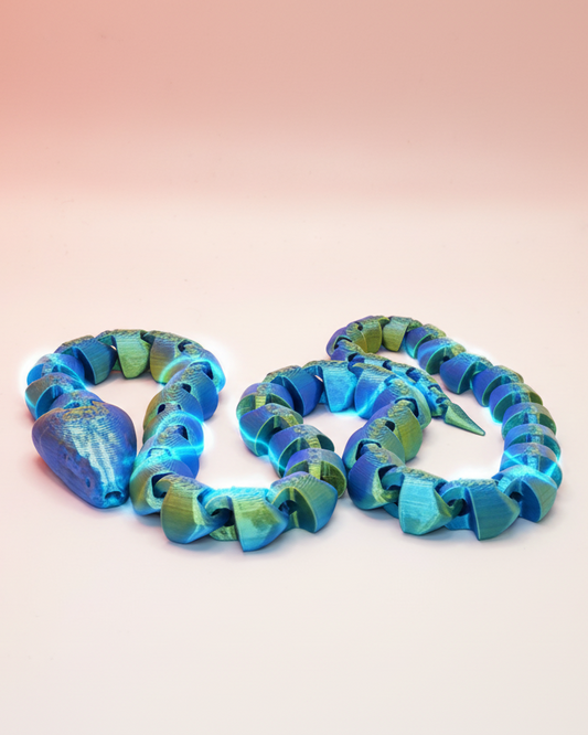 Articulated Smooth Serpent Toy