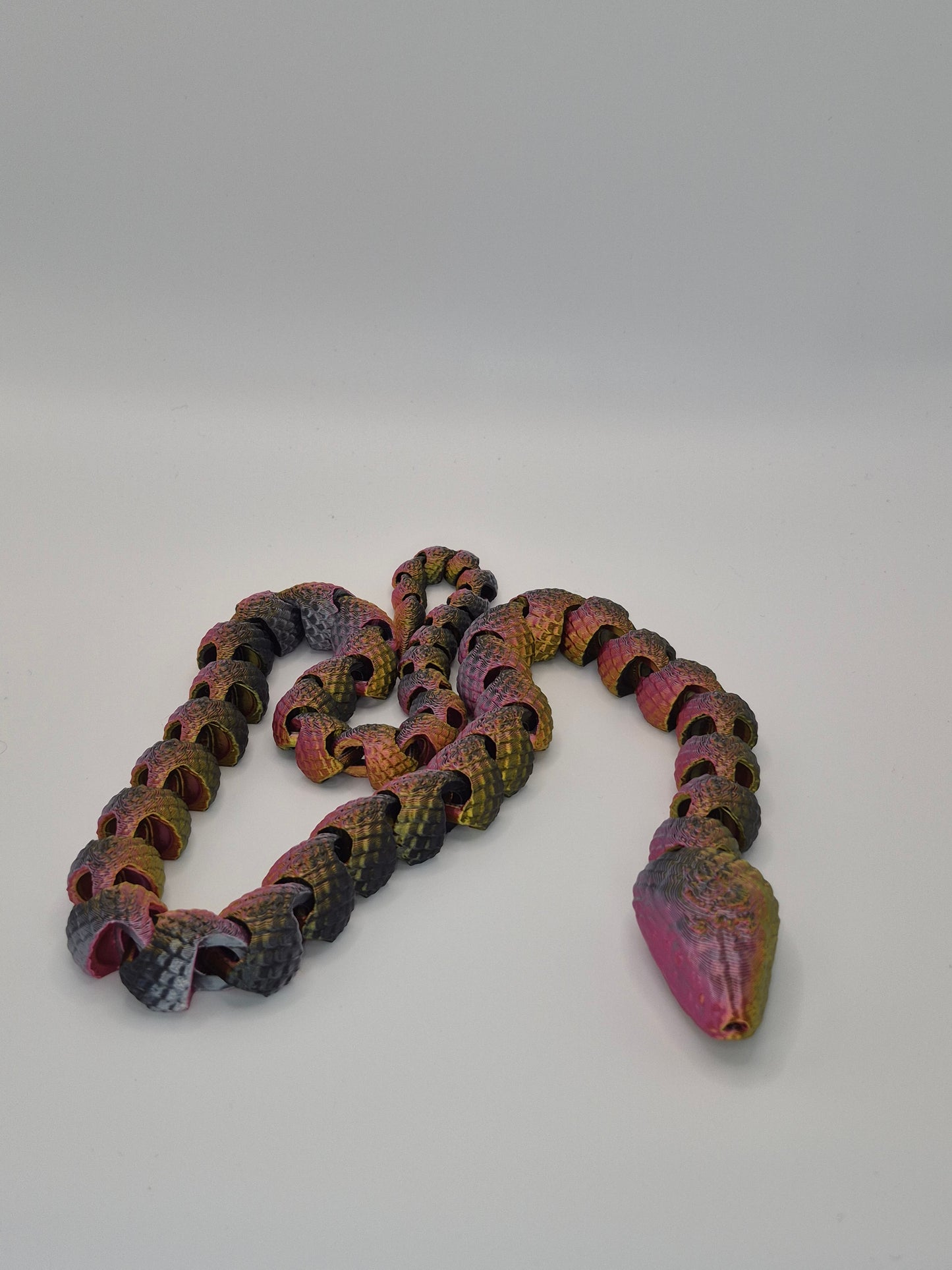 Articulated Scaled Serpent Toy