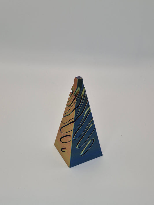 Pyramid Passthrough Spiral Fidget Toy