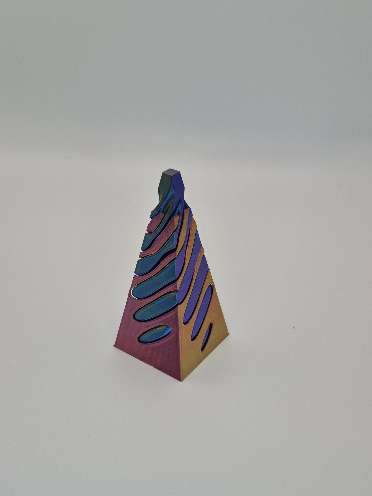 Pyramid Passthrough Spiral Fidget Toy