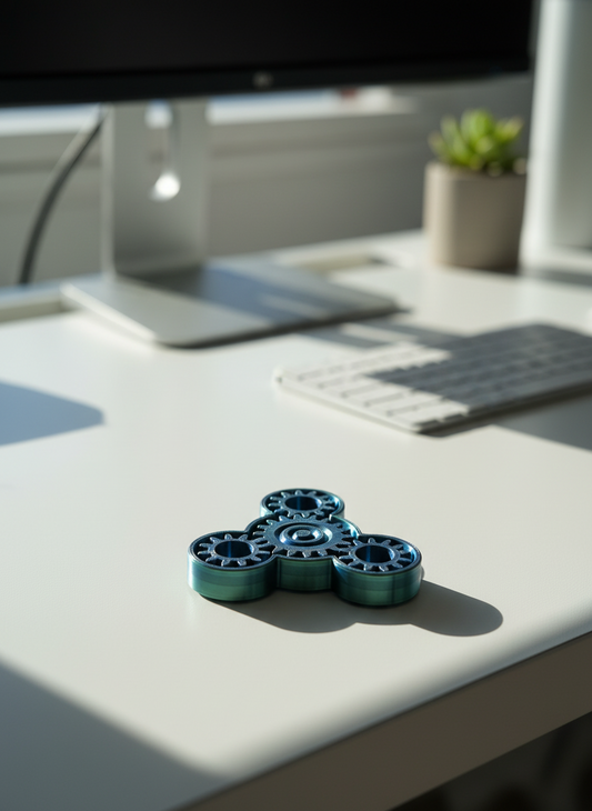 Gear Fidget Spinner - Toys Decor & More