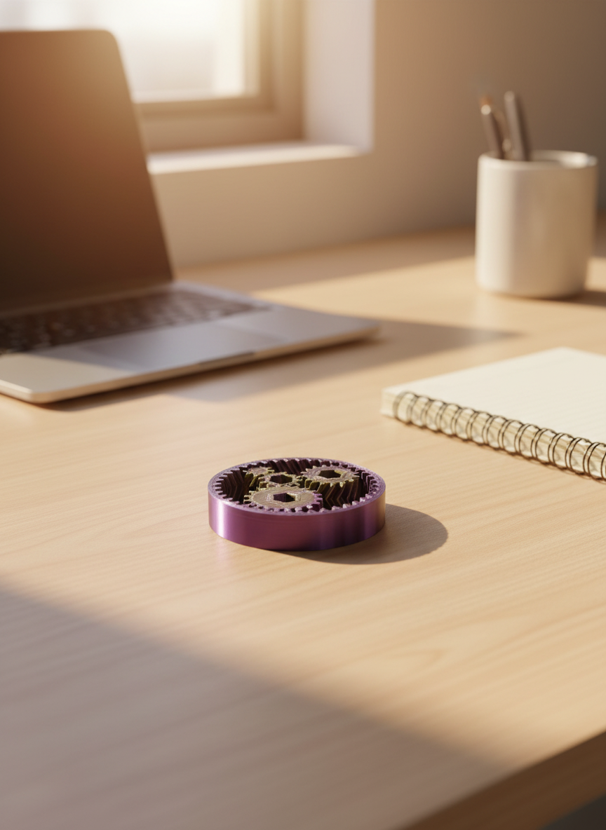 Excentric Gear Fidget Spinner - Toys Decor & More