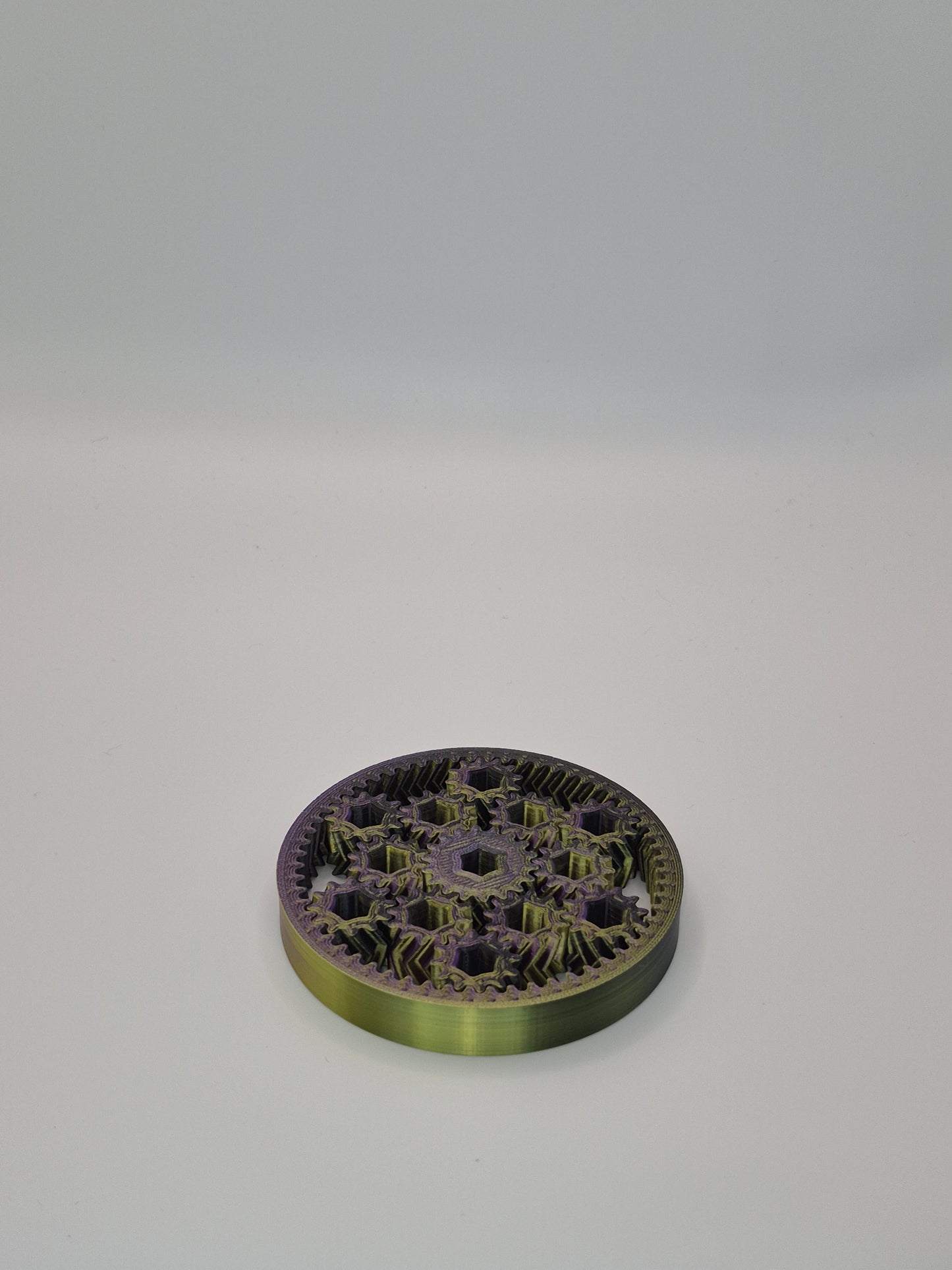 Counterintuitive Planetary Gear Fidget Spinner