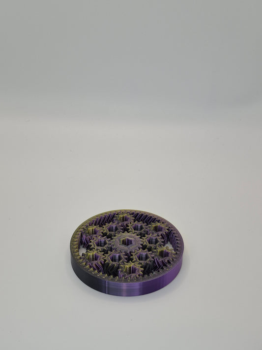 Counterintuitive Planetary Gear Fidget Spinner