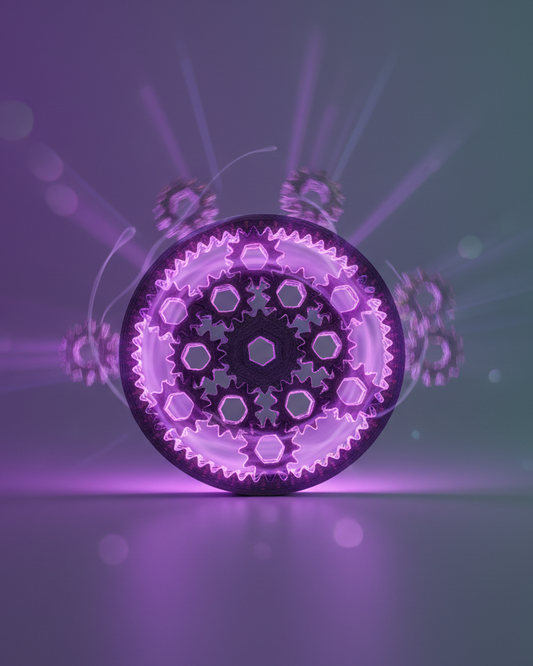 Counterintuitive Planetary Gear Fidget Spinner