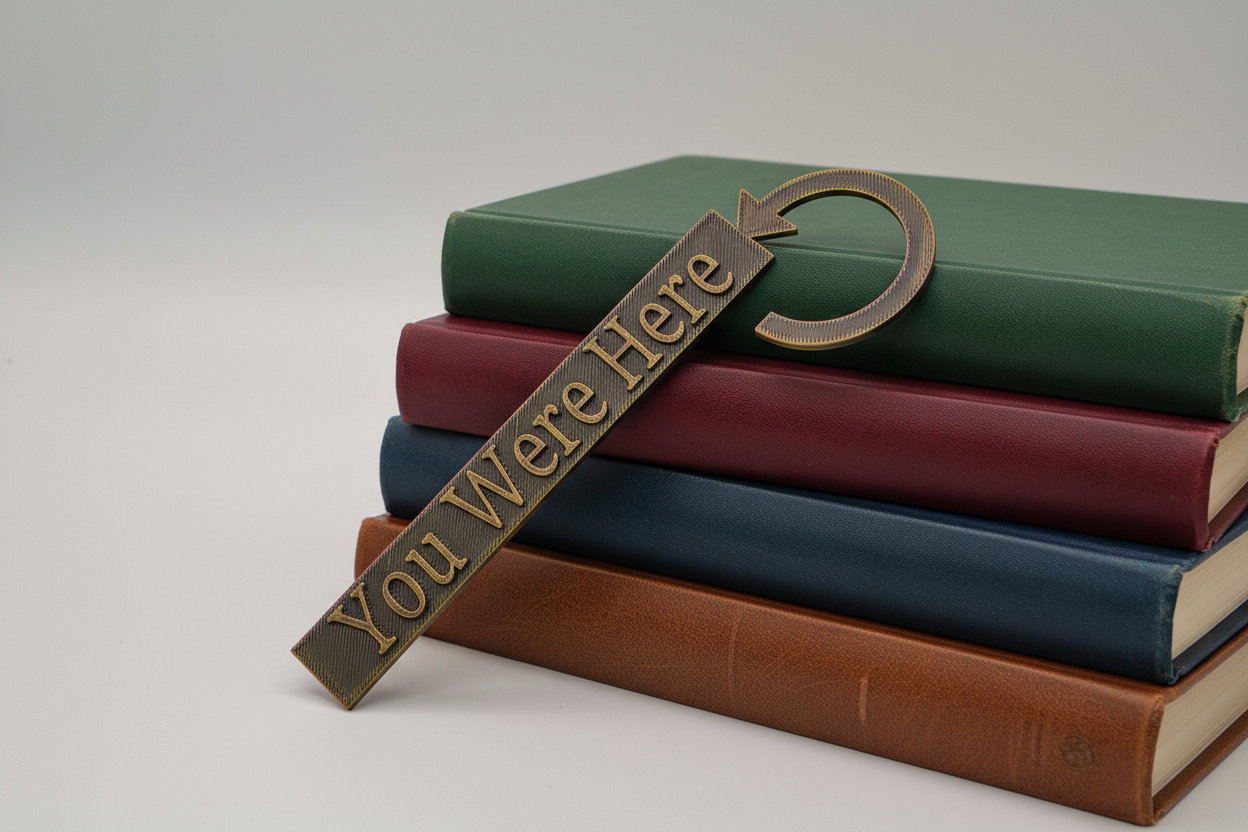 You Were Here Bookmark - Toys Decor & More