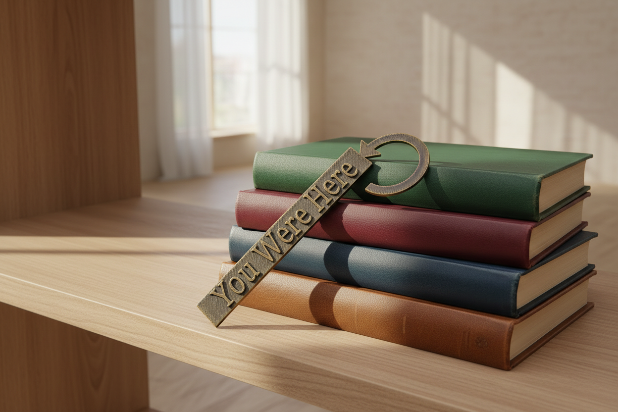 You Were Here Bookmark - Toys Decor & More