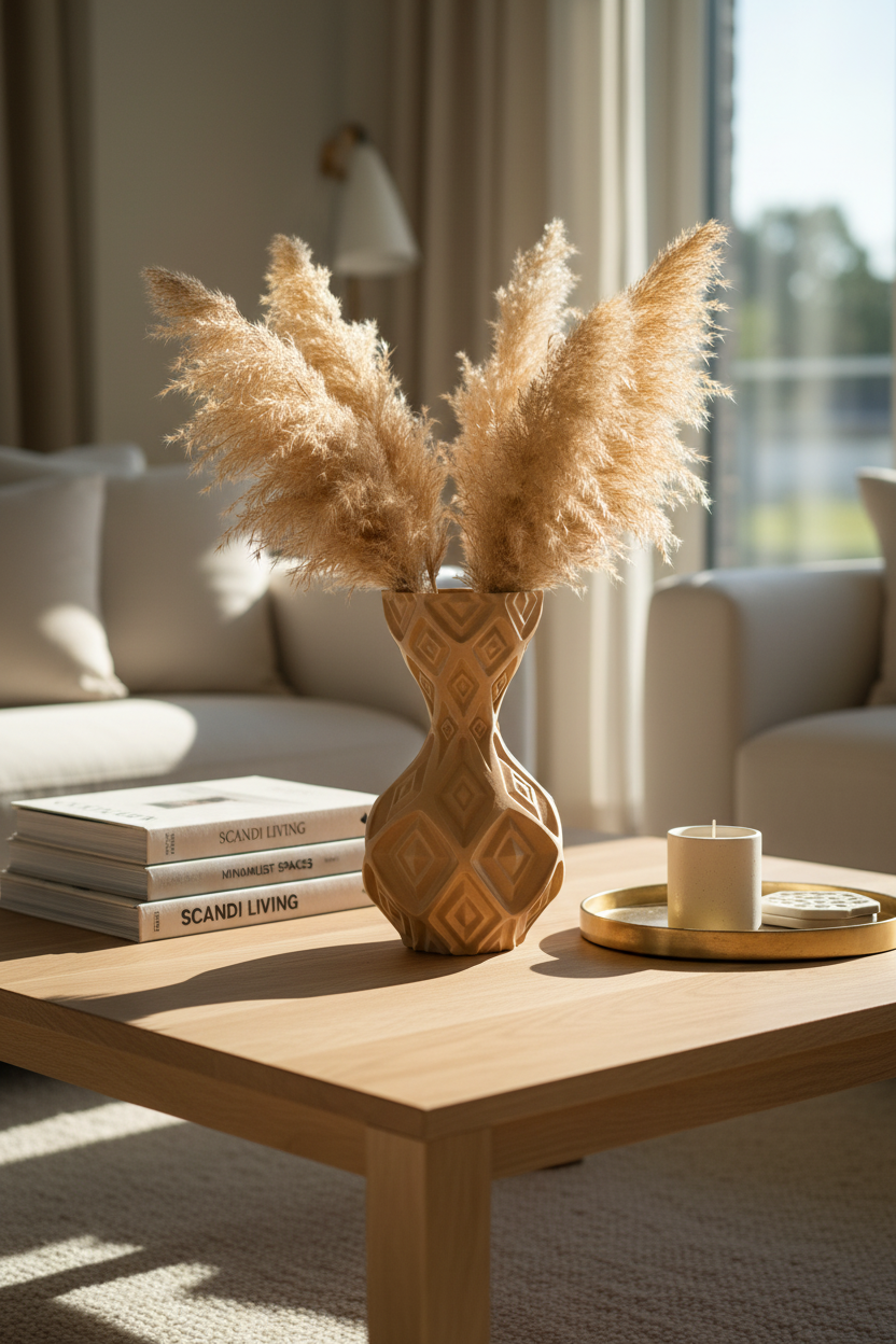 Diamond Ripple Curved Vase - Toys Decor & More