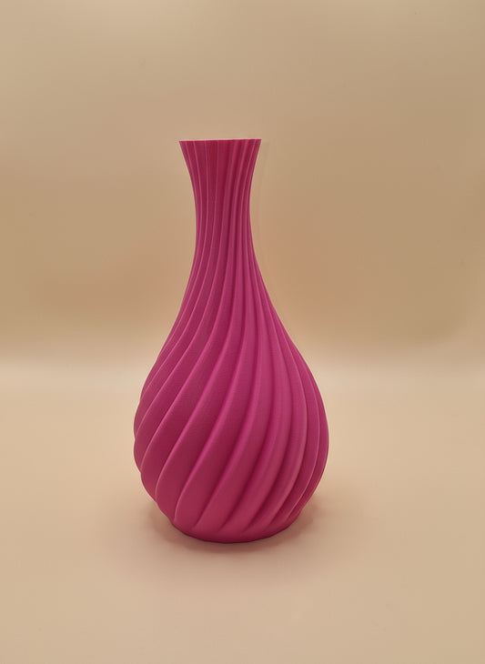 Natural Spiral Curved Vase - Toys Decor & More
